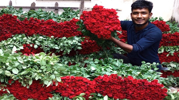 গদখালির ফুল চাষিদের ব্যস্ততা